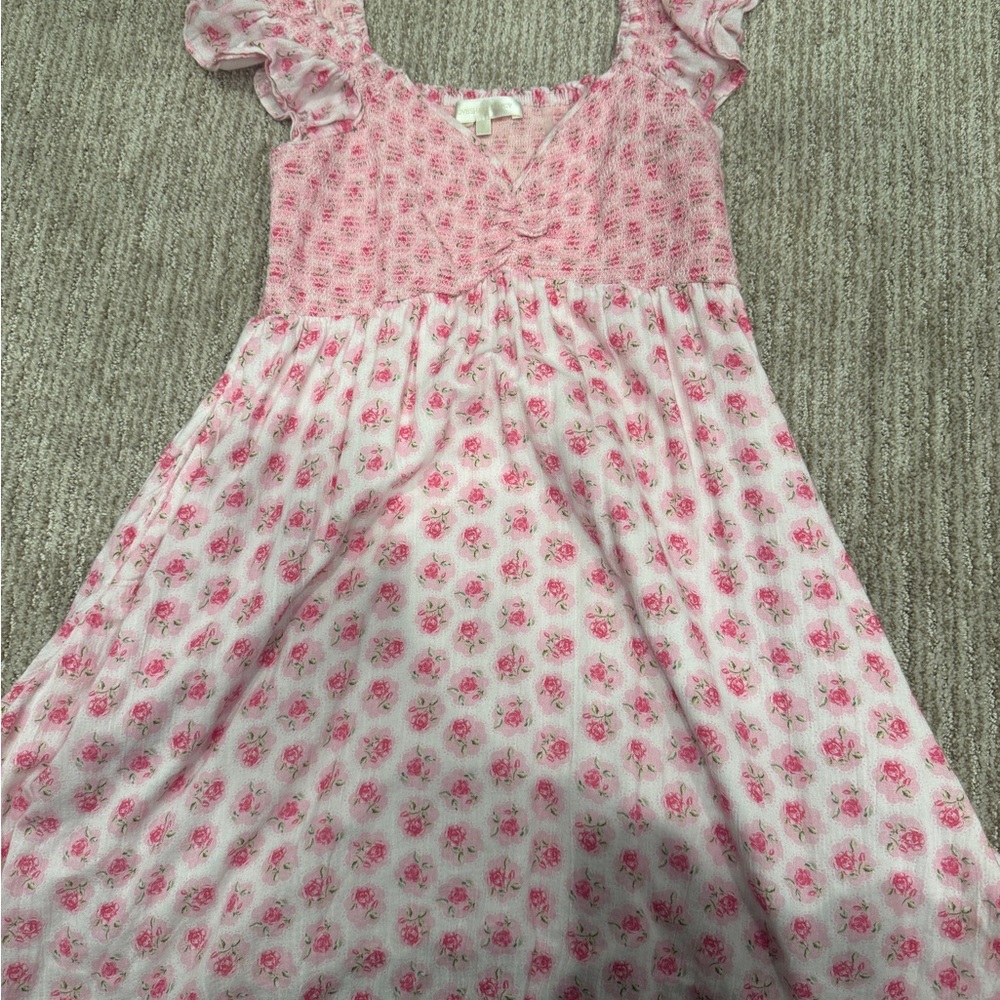 Love Shack Fancy rose dress